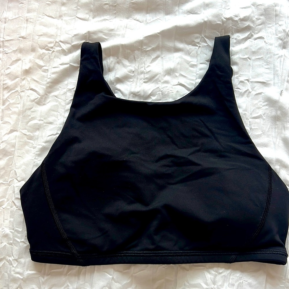 Lululemon Black Size 4 Sports Bra